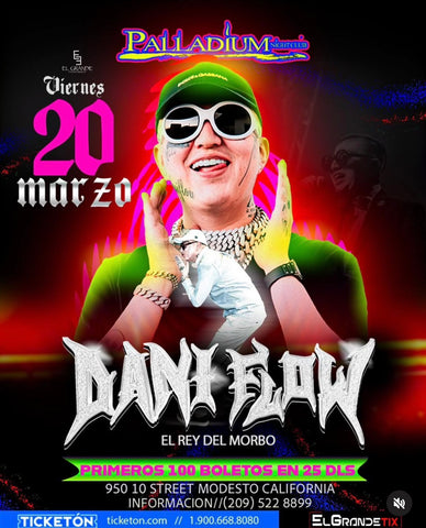 MARCH 20- Danny Flow @ PALLADIUM