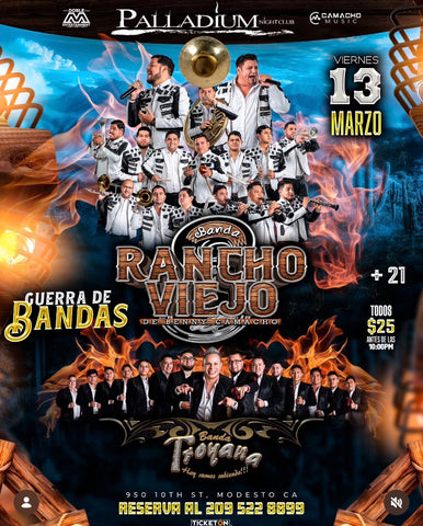 March 13- Danny Flow @ RANCHO VIEJO Y TROYANA