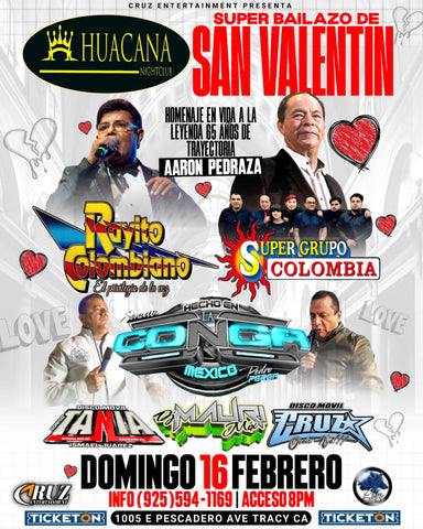 FEB 16- GRAN BAILAZO DE SAN VALENTIN